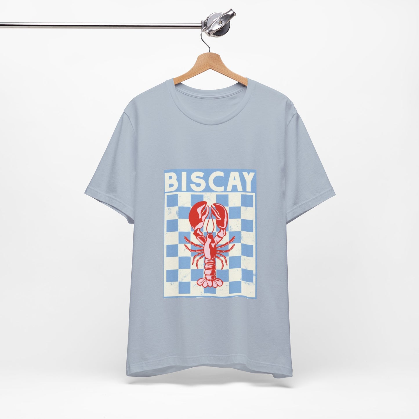 Lobster Graphic Tee, Casual Summer Top, Beachwear, Ocean Lover Gift, Seafood Lover Shirt