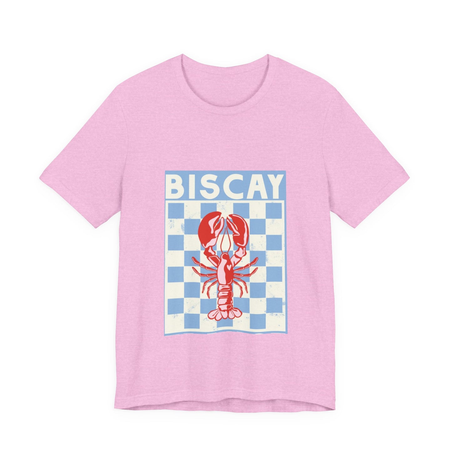 Lobster Graphic Tee, Casual Summer Top, Beachwear, Ocean Lover Gift, Seafood Lover Shirt