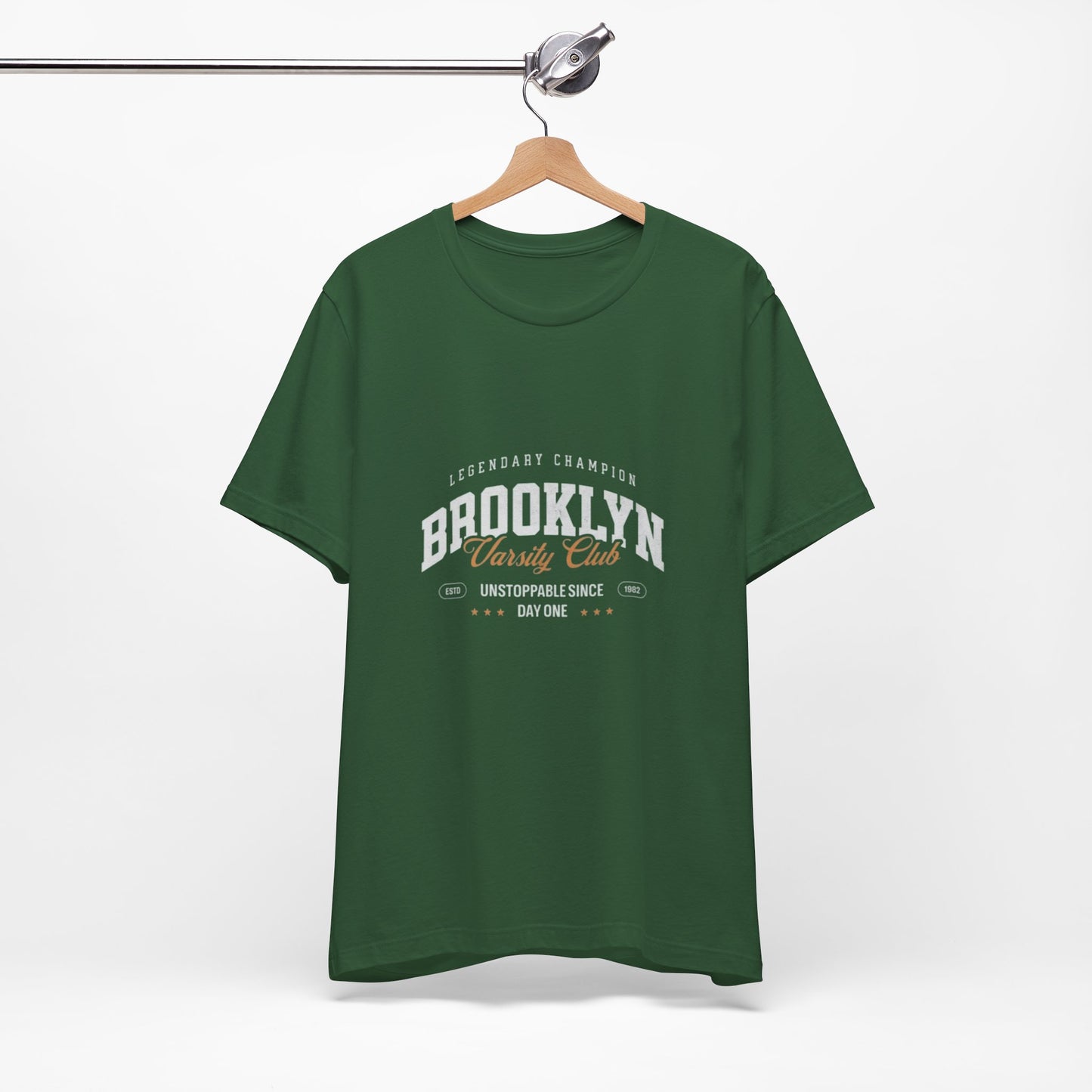 Brooklyn Varsity Club Tee: Legendary Champion Shirt for Sports Lovers, Casual Wear, Gift for Team Fans, Unisex Jersey Tee, Everyday Comfort