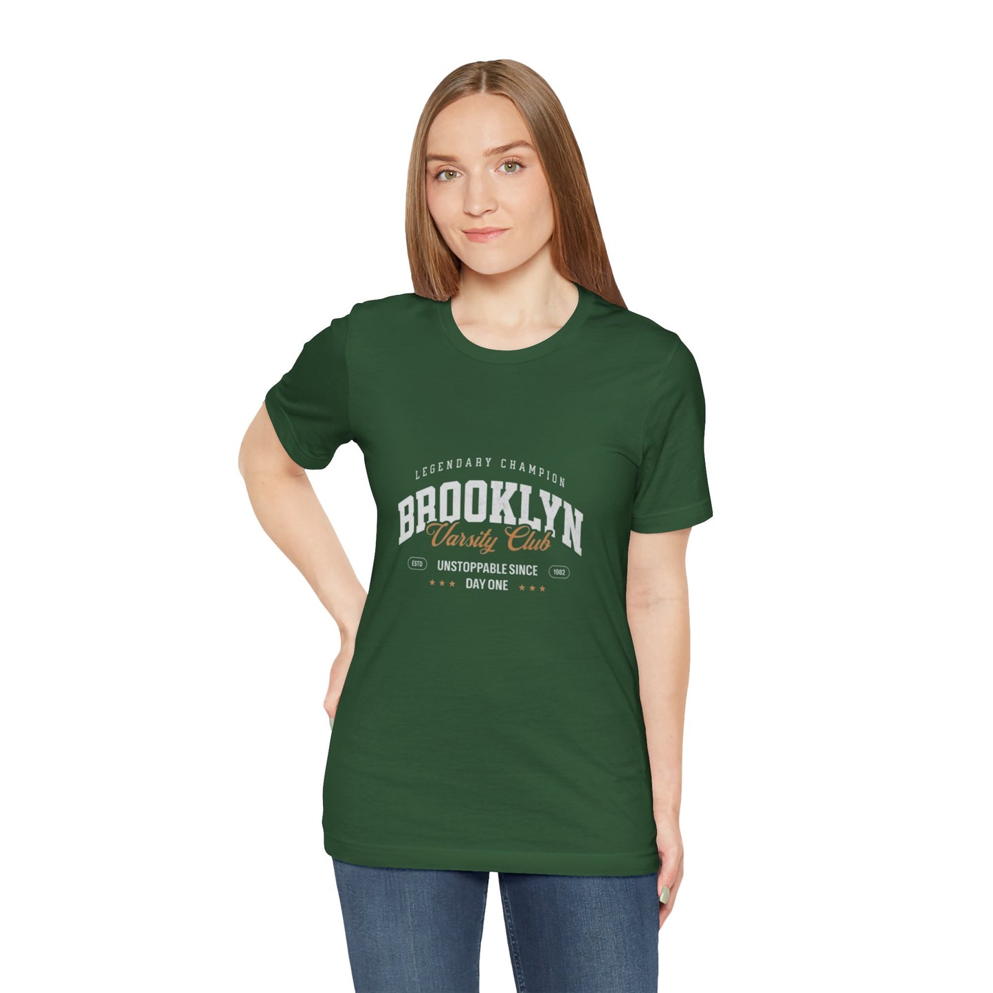 Brooklyn Varsity Club Tee: Legendary Champion Shirt for Sports Lovers, Casual Wear, Gift for Team Fans, Unisex Jersey Tee, Everyday Comfort