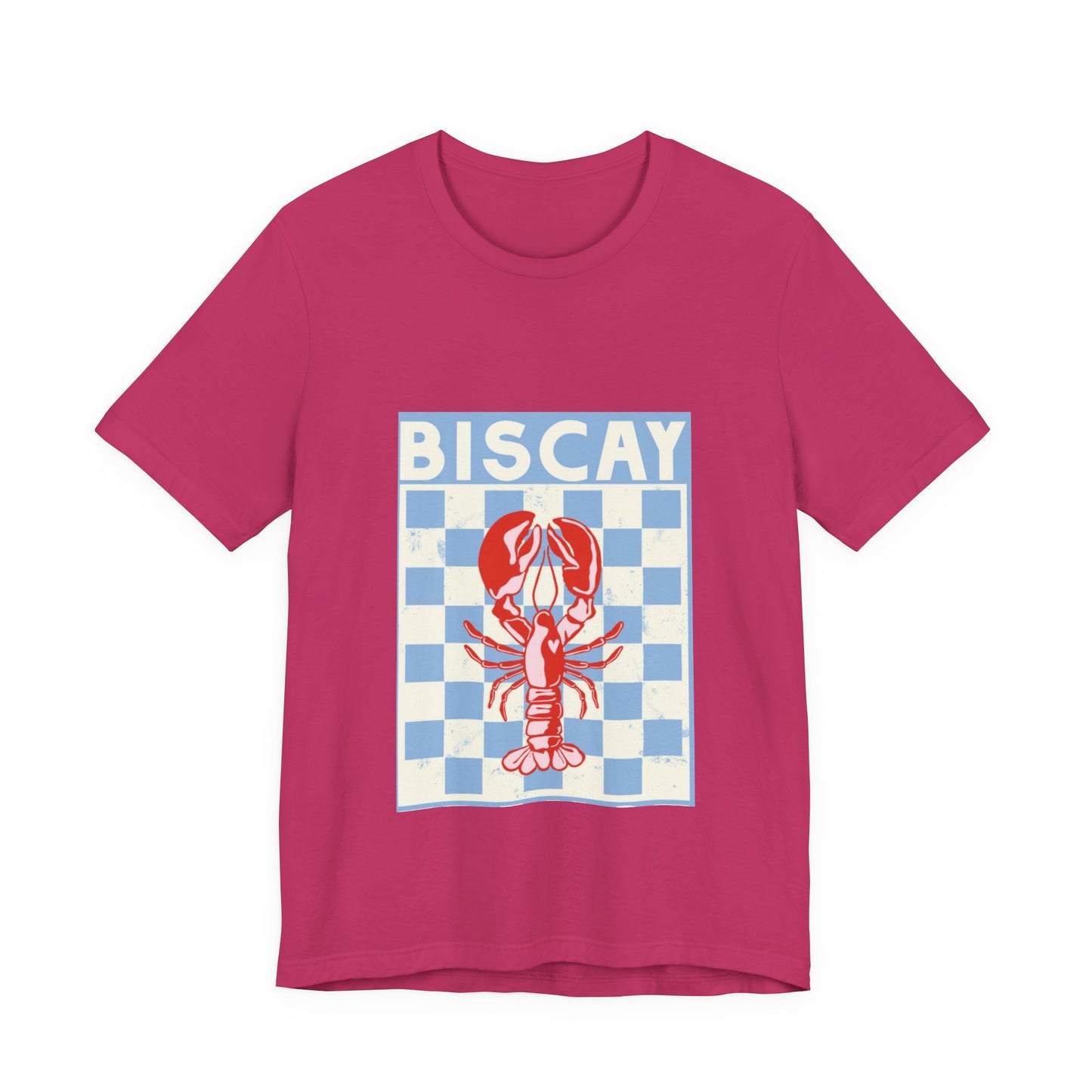 Lobster Graphic Tee, Casual Summer Top, Beachwear, Ocean Lover Gift, Seafood Lover Shirt