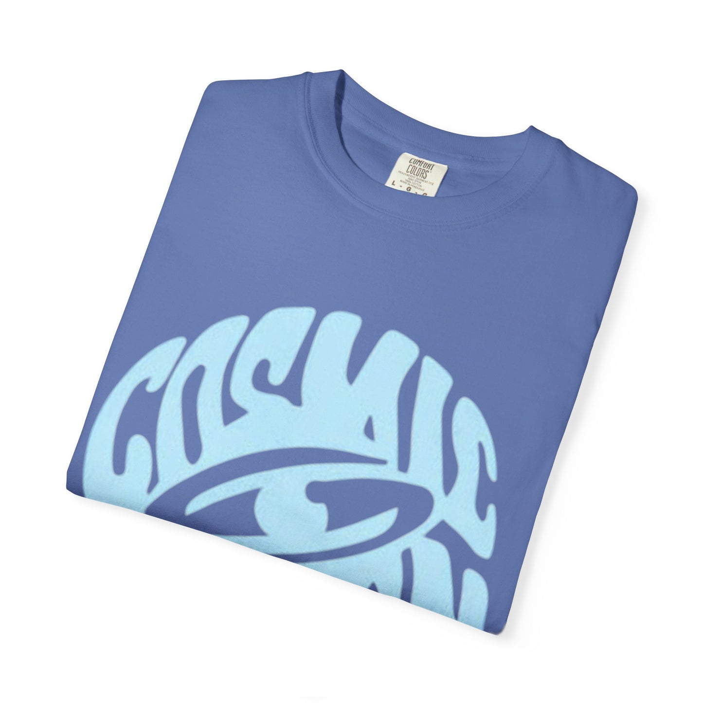 Cosmic Vision Garment-Dyed T-Shirt | Unisex Vintage Tee, Retro Graphic Shirt, Festival Attire, Gift for Music Lovers, Casual Wear