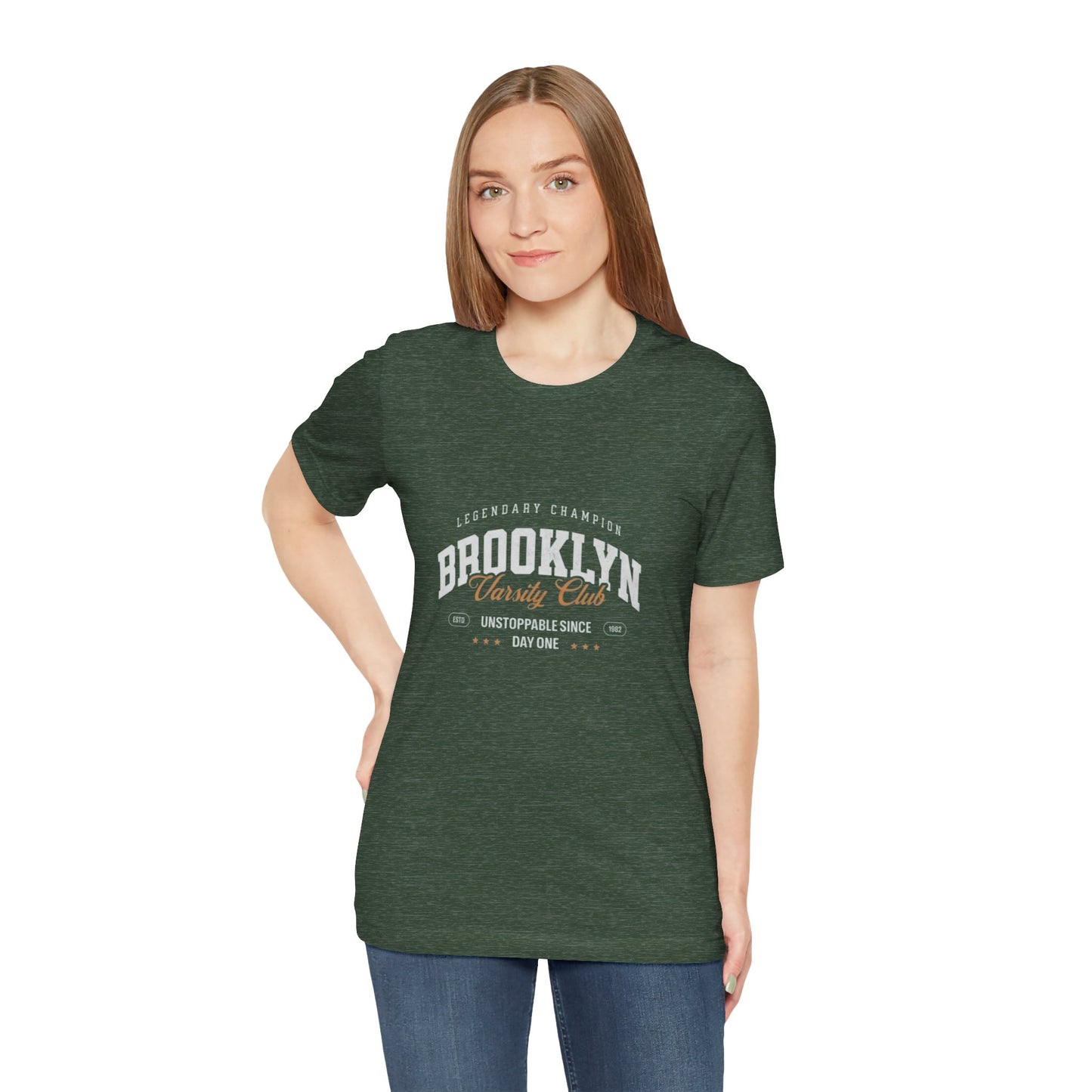 Brooklyn Varsity Club Tee: Legendary Champion Shirt for Sports Lovers, Casual Wear, Gift for Team Fans, Unisex Jersey Tee, Everyday Comfort